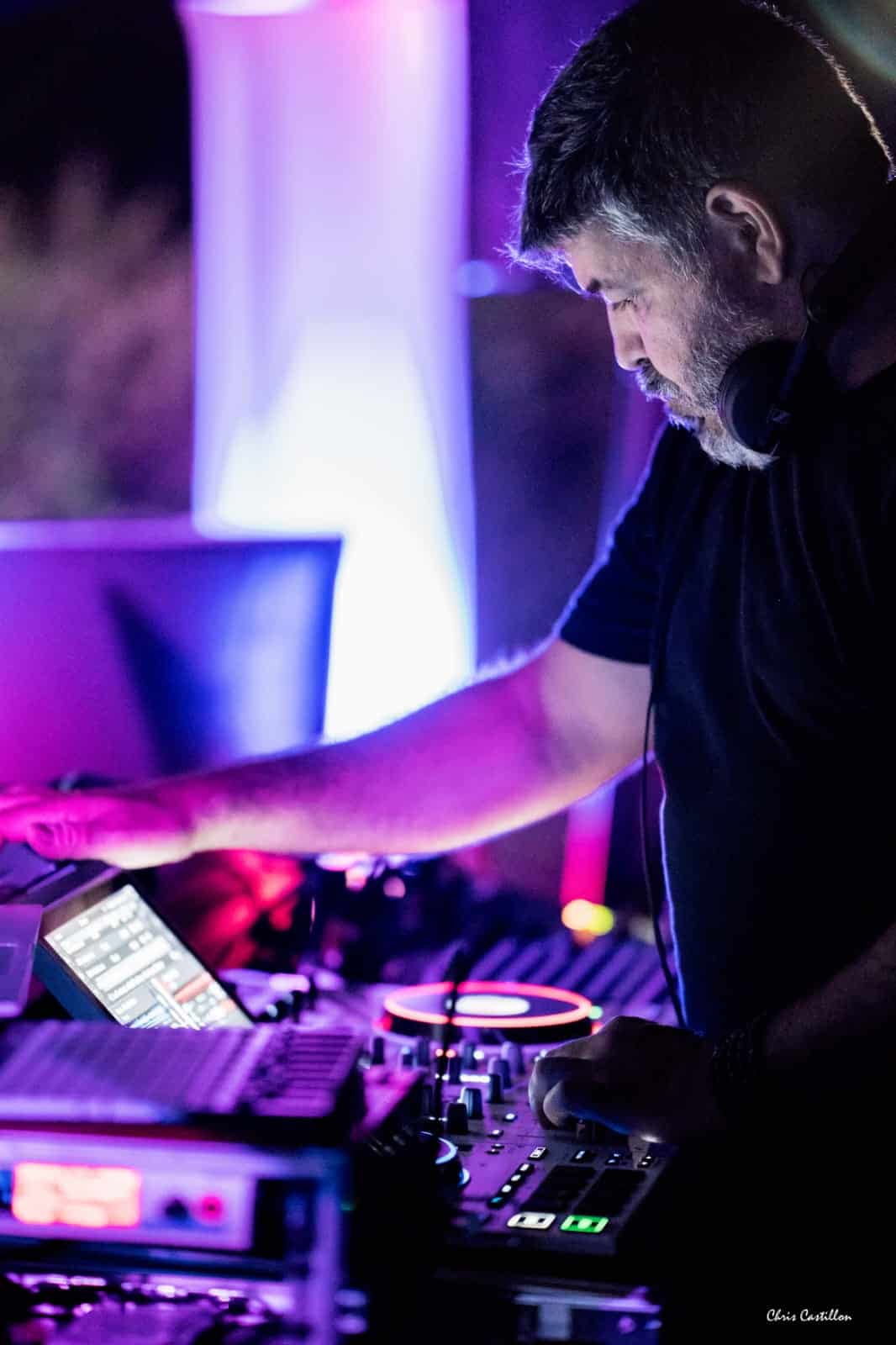 Fabien pendant une prestation FabAnim
